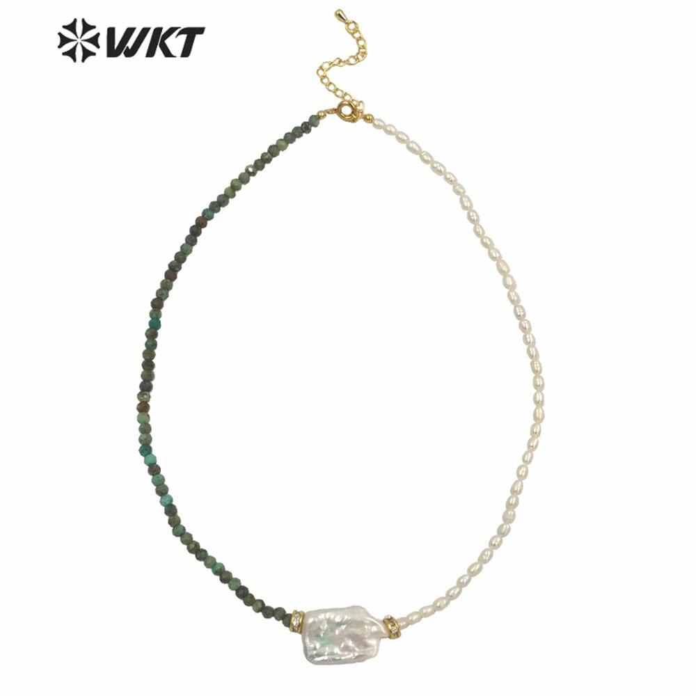 WT-JN132 Women м  natural  beads  neckla..
